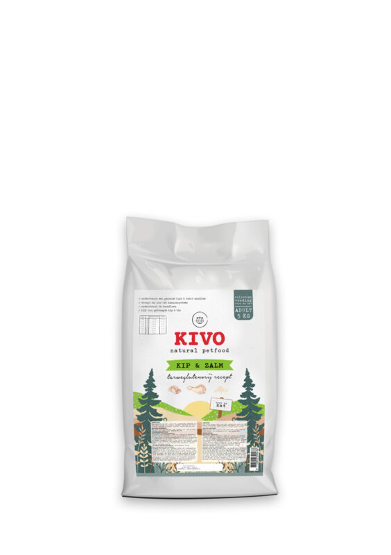 Kivo Kat - Kip &amp; Zalm | 5kg