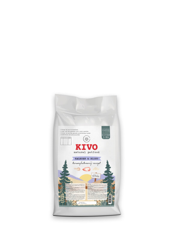Kivo Kitten - Kalkoen &amp; Rijst | 5kg